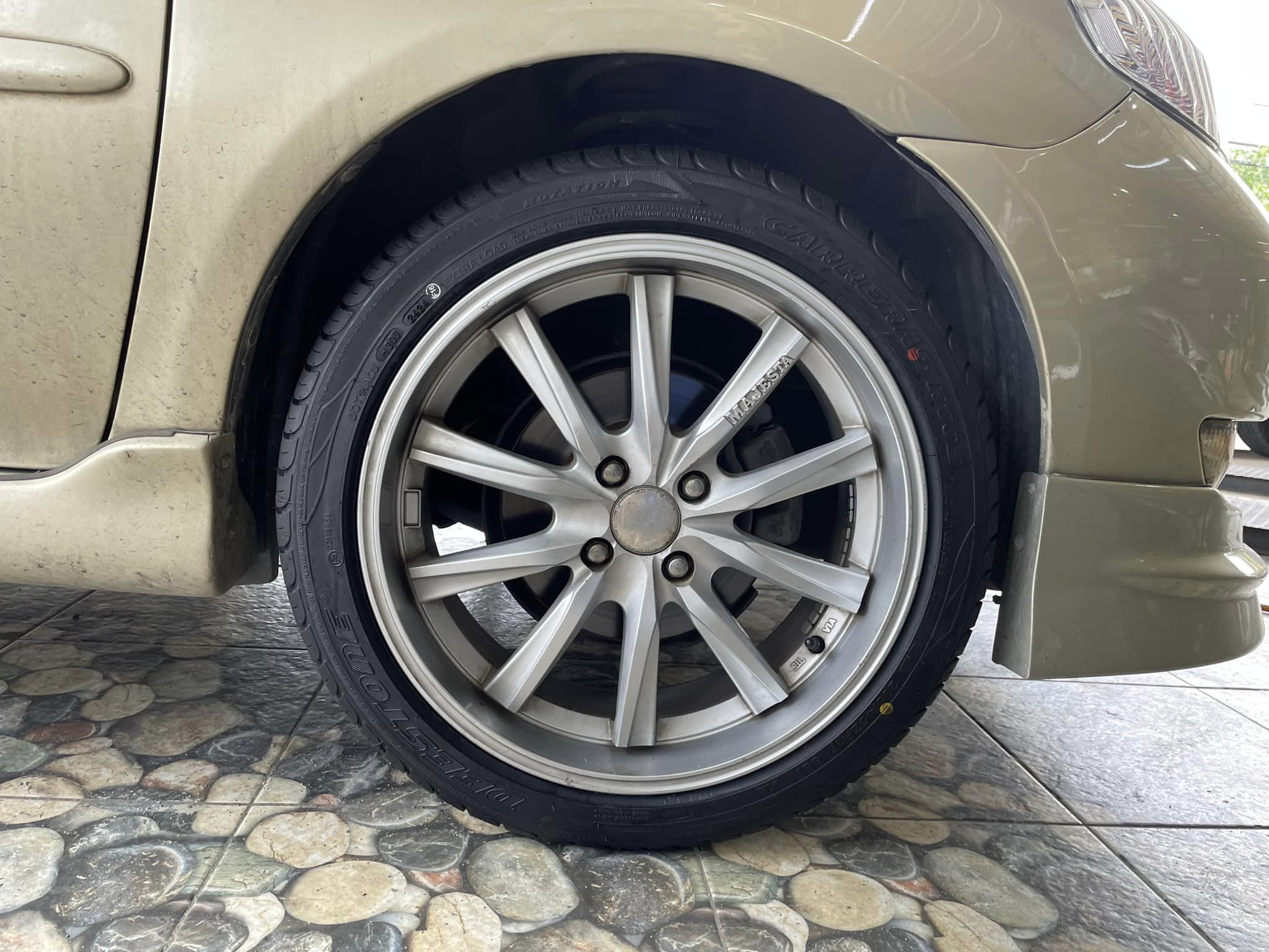 🚘 #TOYOTA_VIOS 🛞ยาง DEESTONE CARRERAS R702 205/45R17