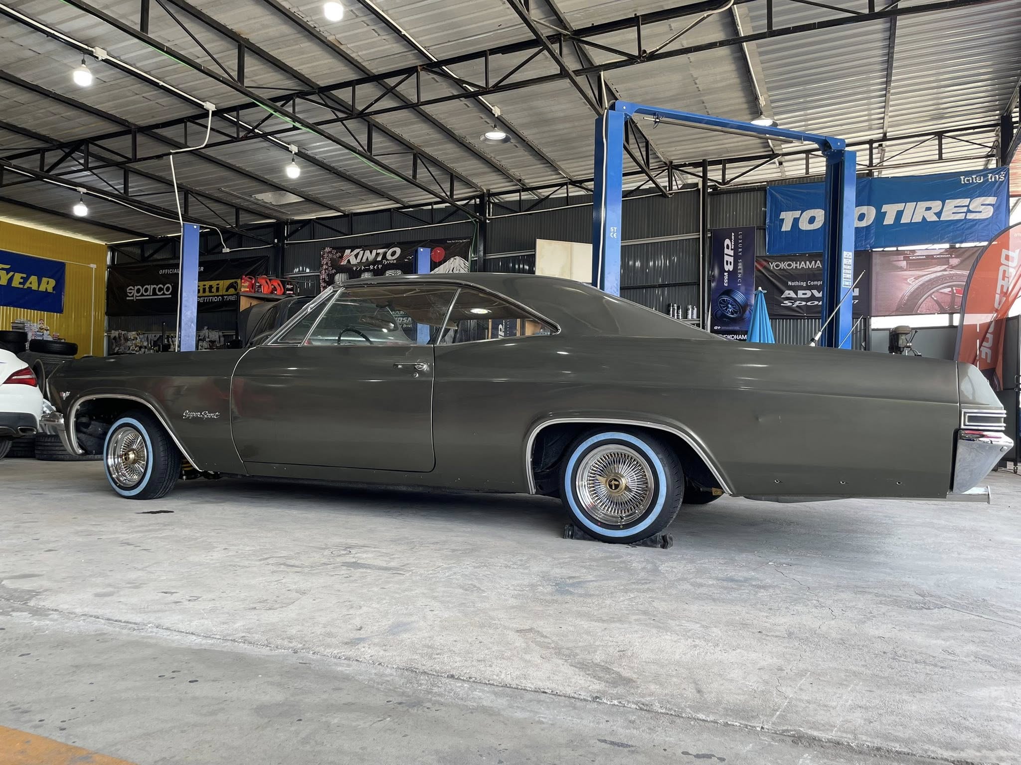 Chevrolet_impala 🚘เปลี่ยนยาง 🛞🐘#SAILUN_ขอบขาว_175/70R13