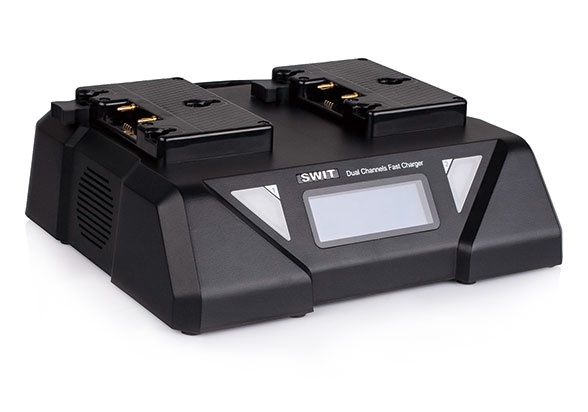 SWIT S-3812A 2-ch Gold mount Super Fast Charger