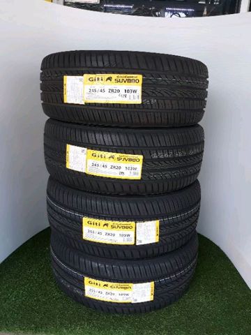 ยางใหม่ ราคาถูก ขอบ20 Giti 245-45-R20 ยางมีรับประกัน