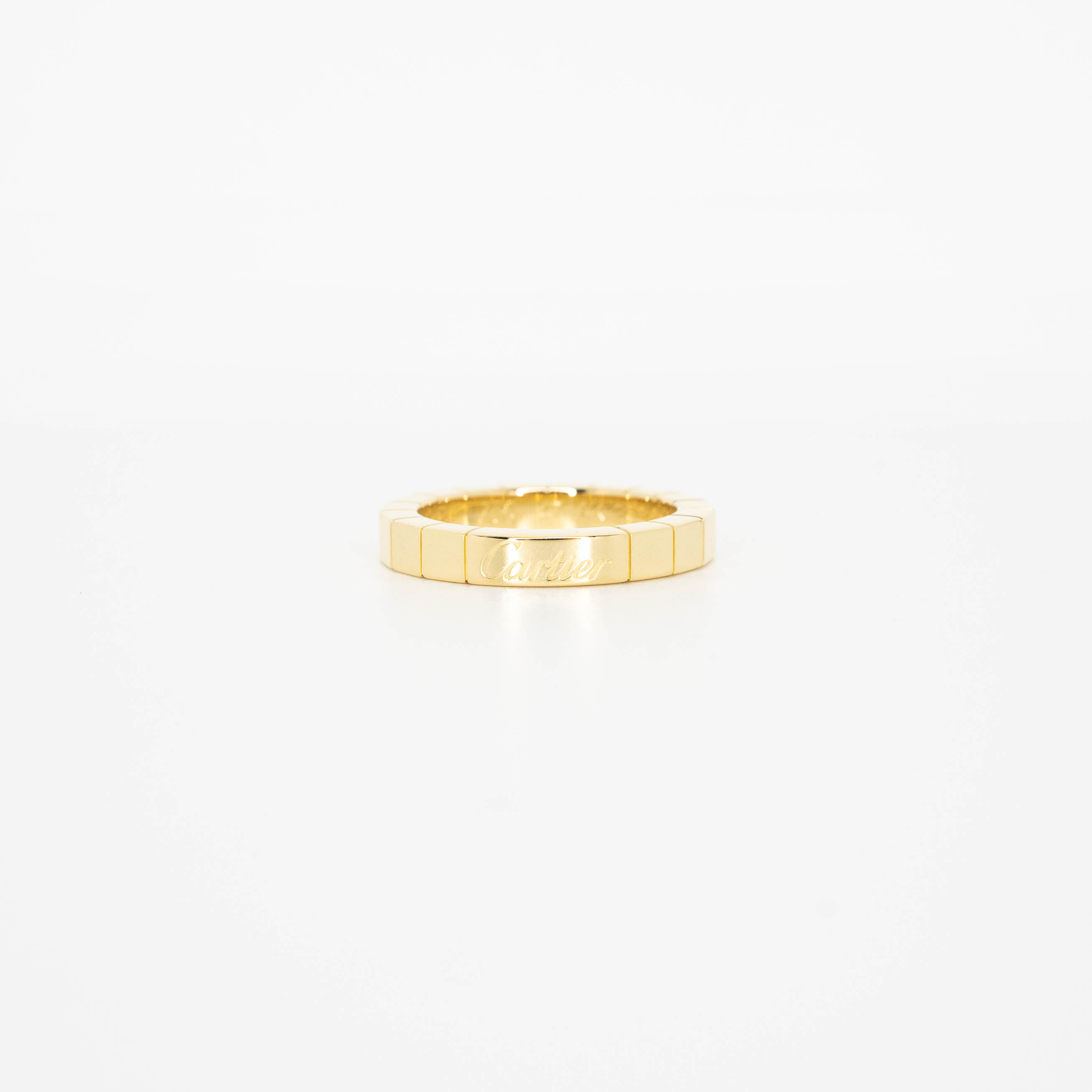 แหวน Cartier Lanieres ทองคำ18K ไซส์ 47# (Used)