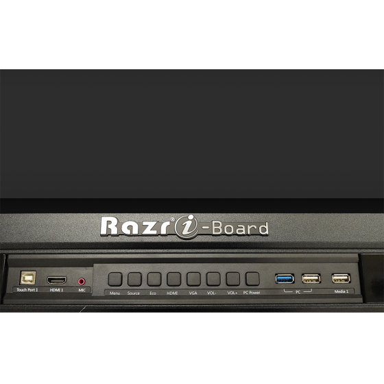 Razr LED touch screen P86A จอ LED TOUCHSCREEN ใช้เทคโนโลยีการสัมผัสแบบ Infrared