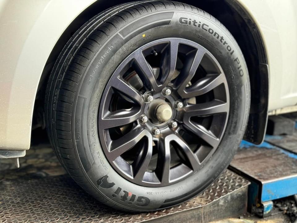 เปลี่ยนยาง #ISUZU_D-MAX❤️ #GITI_CONTROL P10 235/55R18