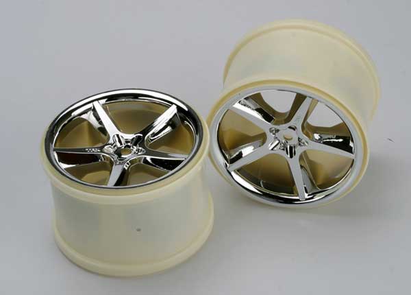 5372 Wheels, Gemini 3.8" (chrome) (2) (also fits Maxx series)