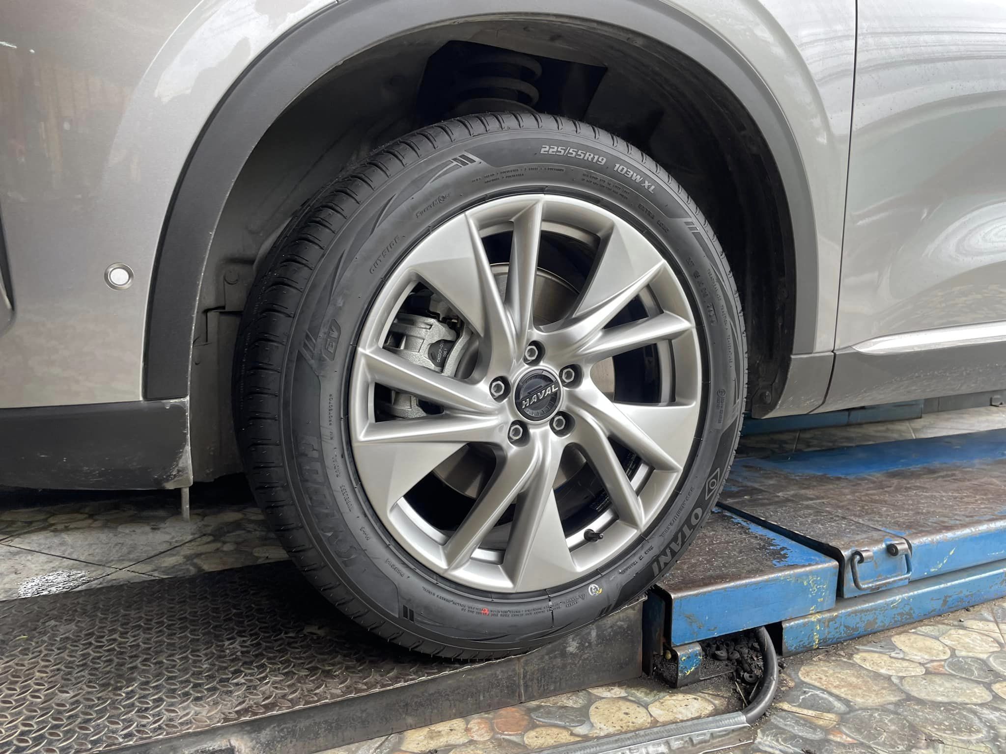 GWM_HAVAL เปลี่ยนยาง #ยางเทคโนโลยีฟองน้ำ สำหรับรถEVเพิ่มความนุ่มเงียบมากยิ่งขึ้น #OTANI #KN1000 225/55R19