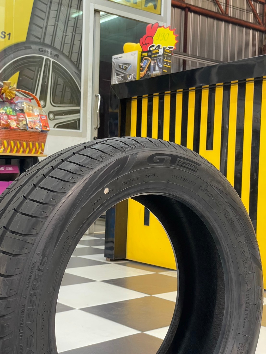 GT RADIAL FE2 195/55R16 ยางใหม่ปี2023