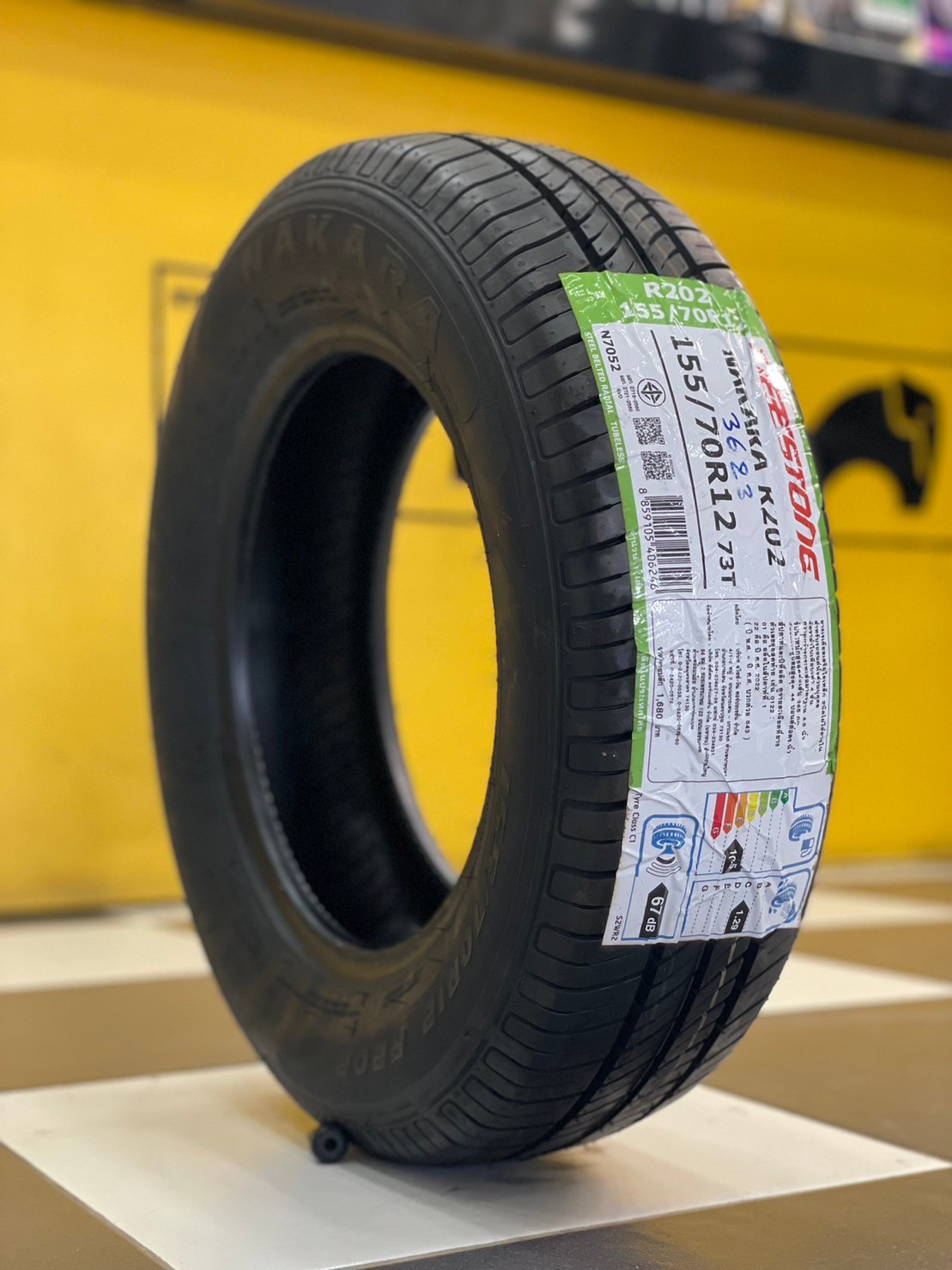 DEESTONE รุ่น NAKARA R202 155/70R12ยางใหม่ปี2023