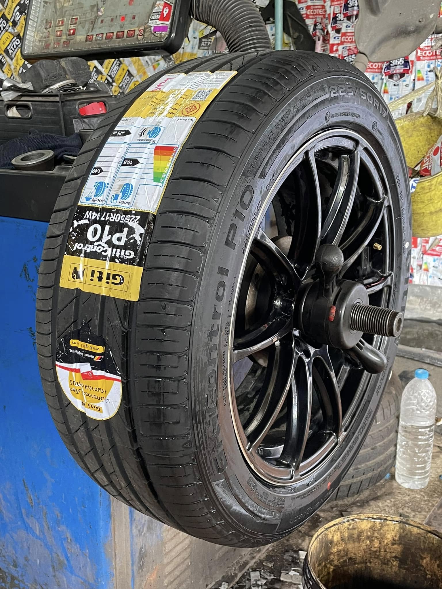 #NISSAN_SYLPHY🛞 #GITI_CONTROL P10 225/50R17 #ผ้าเบรกCompact🛞🛠