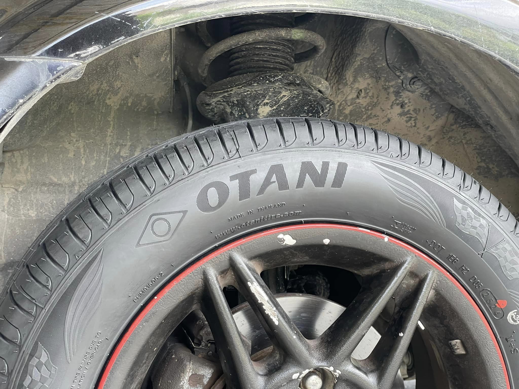 NISSAN_SUNNYเปลี่ยนยาง #OTANI #EK1000 195/60R15