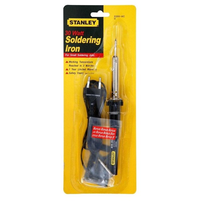 STANLEY หัวแรงบัดกรี ชนิดปากกา แป้นกลม 69-031B รุ่น S351-69031B