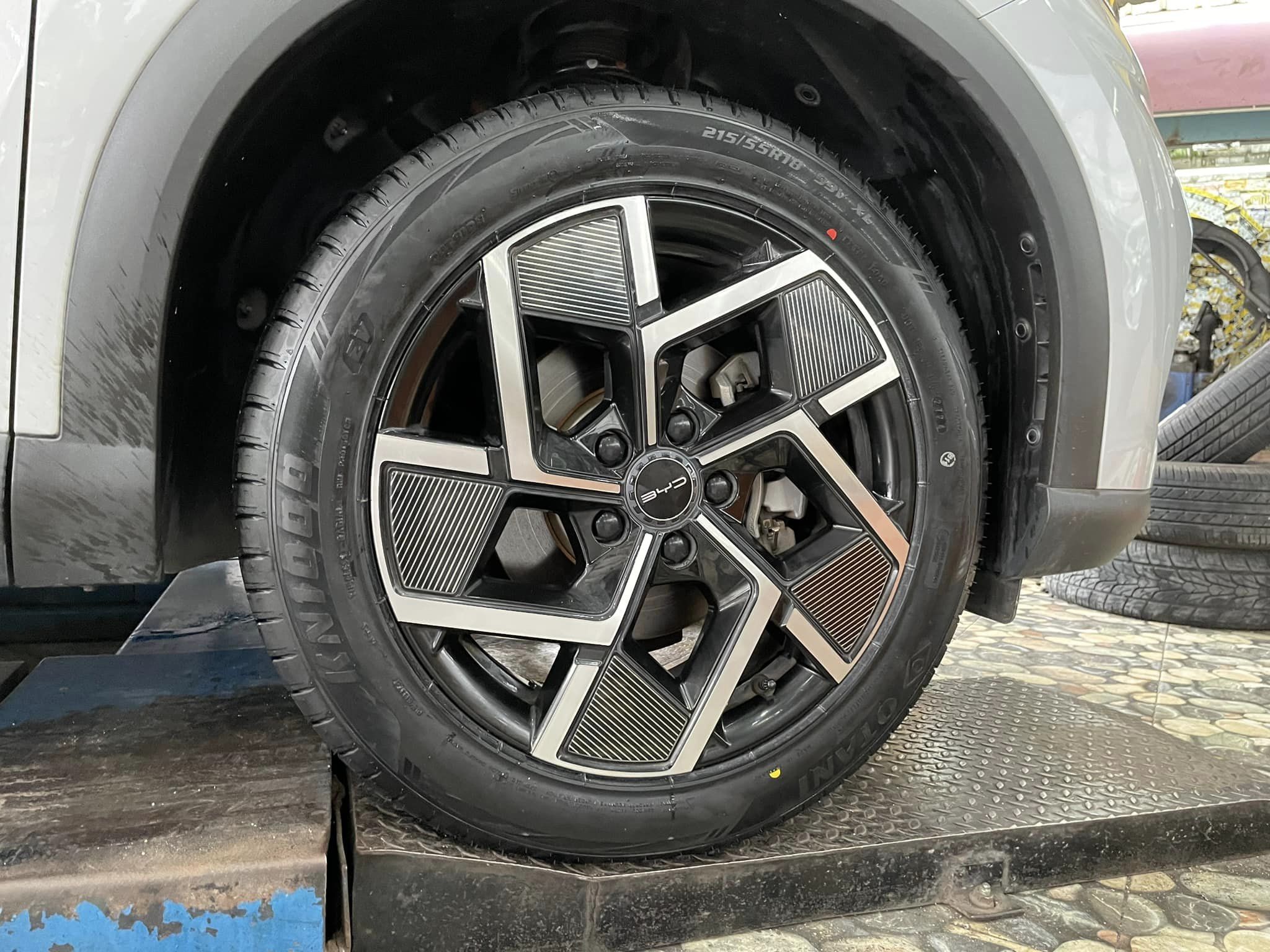 #BYD_ATTO3🛞 #OTANI #KN1000 215/55R18 สำหรับรถยนต์ไฟฟ้าและไฮบริด เพื่อการขับขี่แบบพรีเมี่ยม