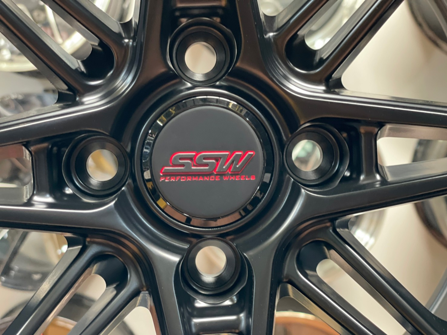 ล้อแม็กซ์ SSW S390 ล้อแม็กซ์ขอบ15 กว้าง6.5 ออฟ35 4รู100 สีดำด้าน งานStamford Sport Wheel