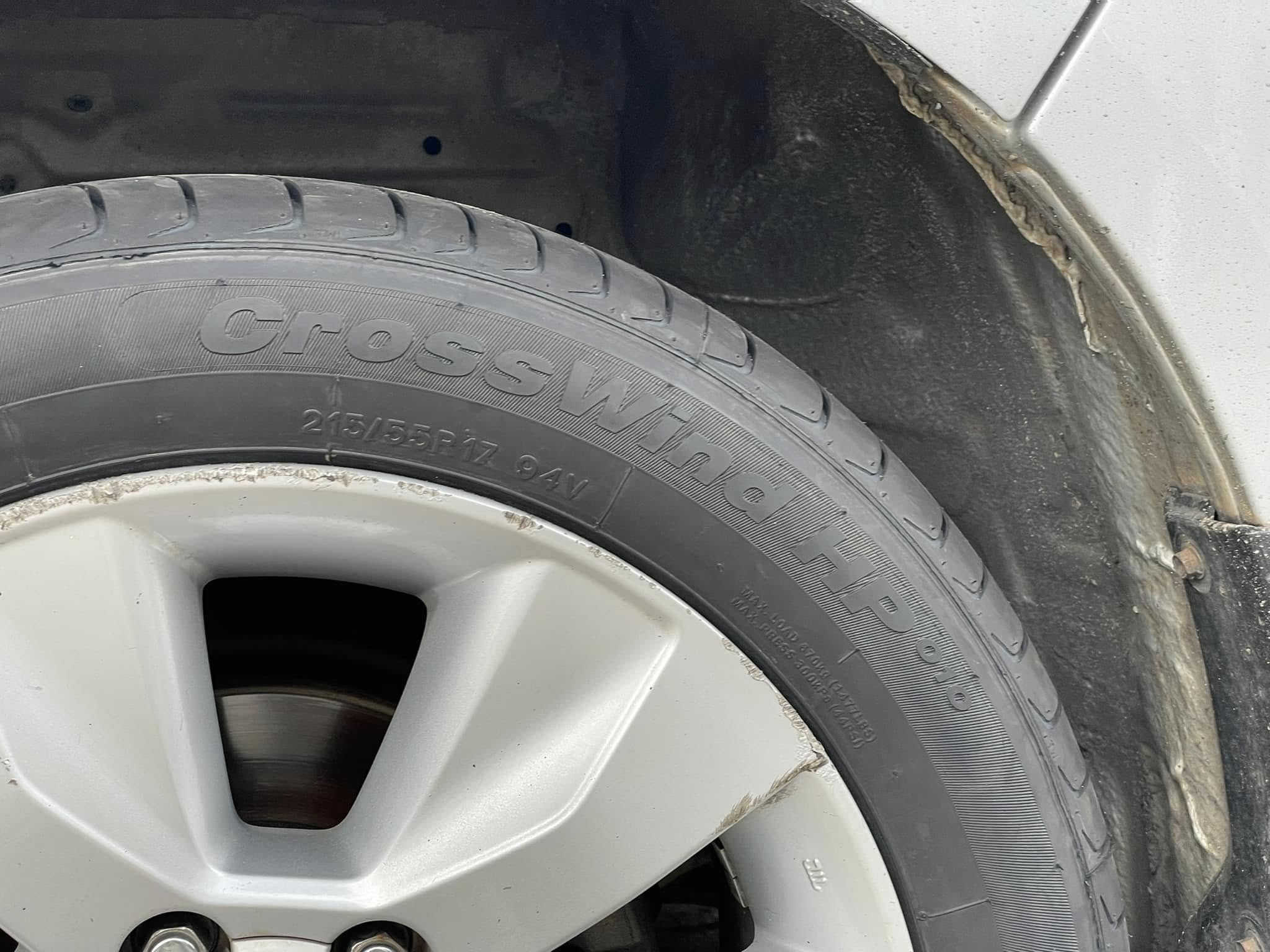 #TOYOTA_COMMUTER🛞เปลี่ยนยาง #Linglong_CorossWindHP010_215/55R17