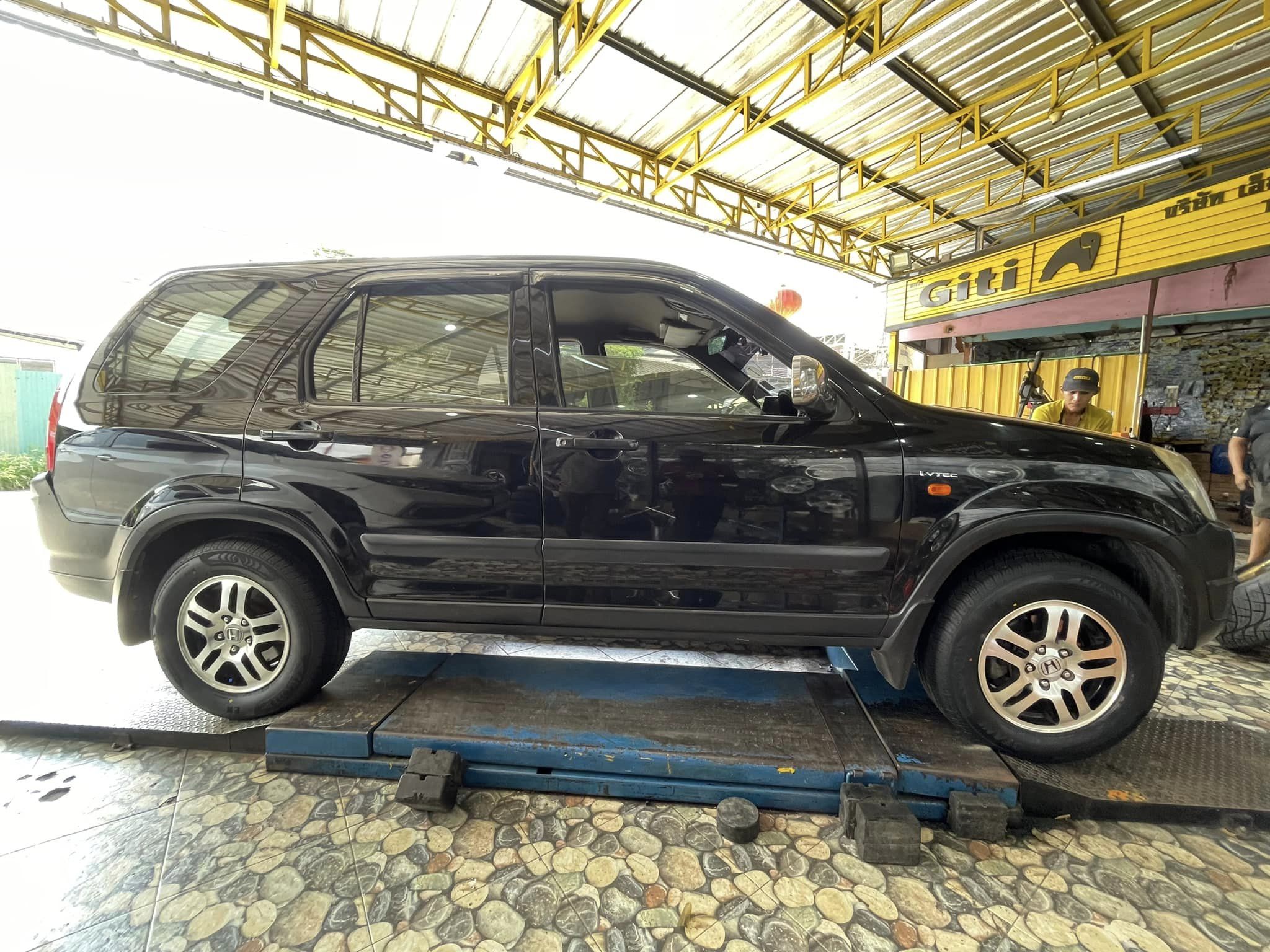 🚘 #HONDA_CRV เปลี่ยนยาง #OTANI #EK2000 205/70R15