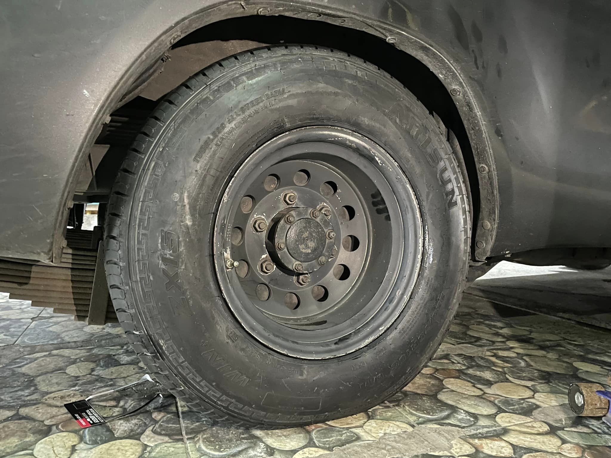 เปลี่ยนยาง #TOYOTA_REVO #ARISUN_ZX15_225/75R15