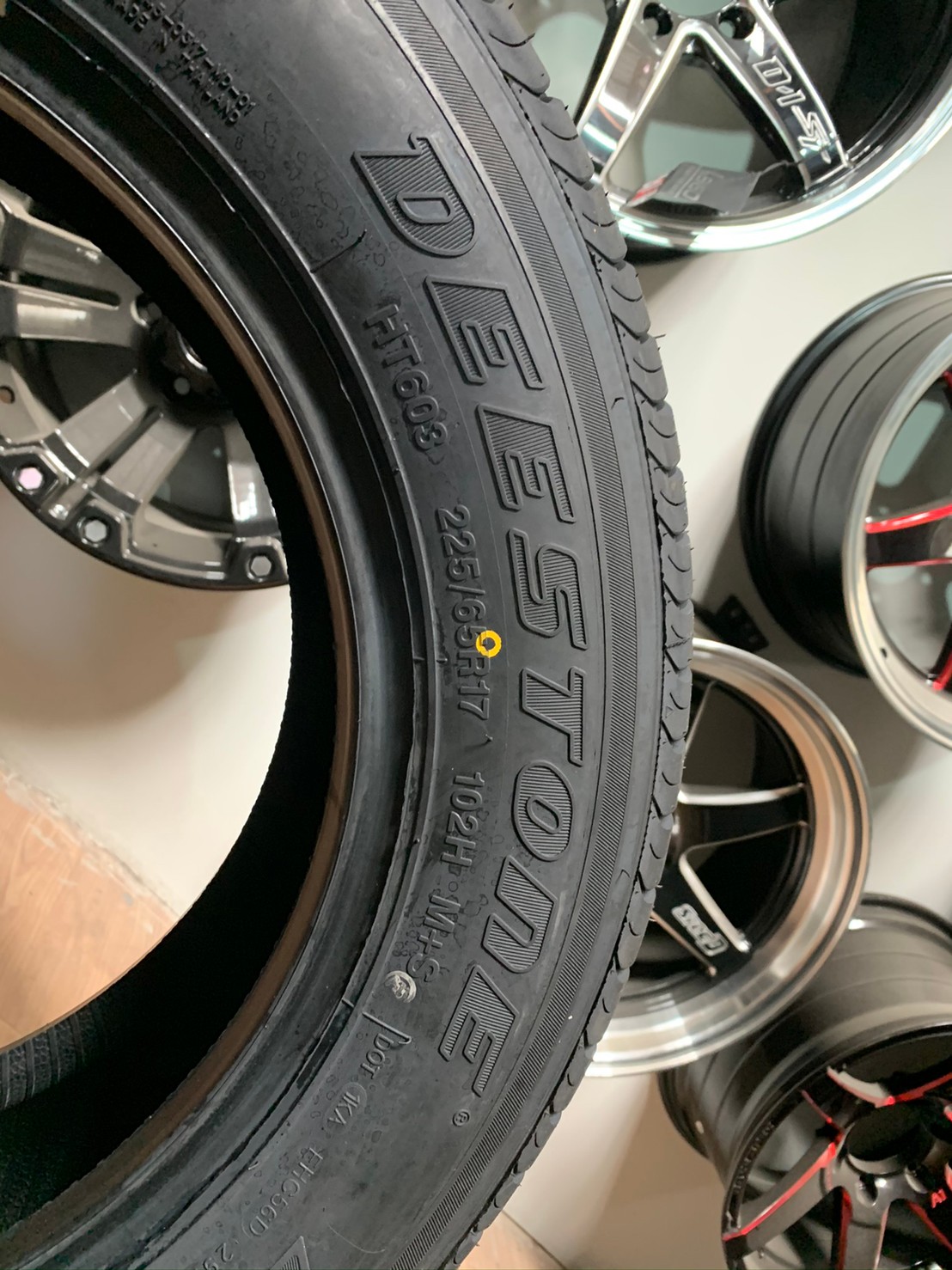 225/65R17 Deestone Payak HT603 ยางคุณภาพดี นุ่มเงียบ ยางใหม่ปี2020