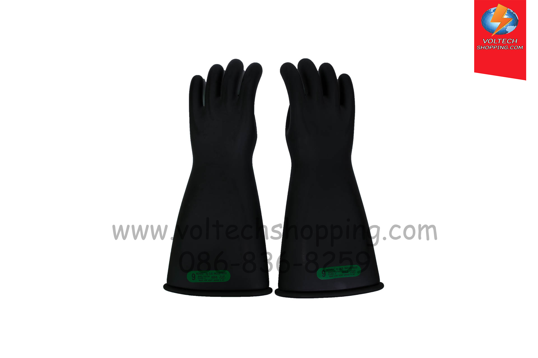 ถุงมือกันไฟฟ้า Class 3 (30,000 V)