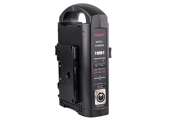 SWIT S-3822A 2-ch Gold Mount Fast Charger