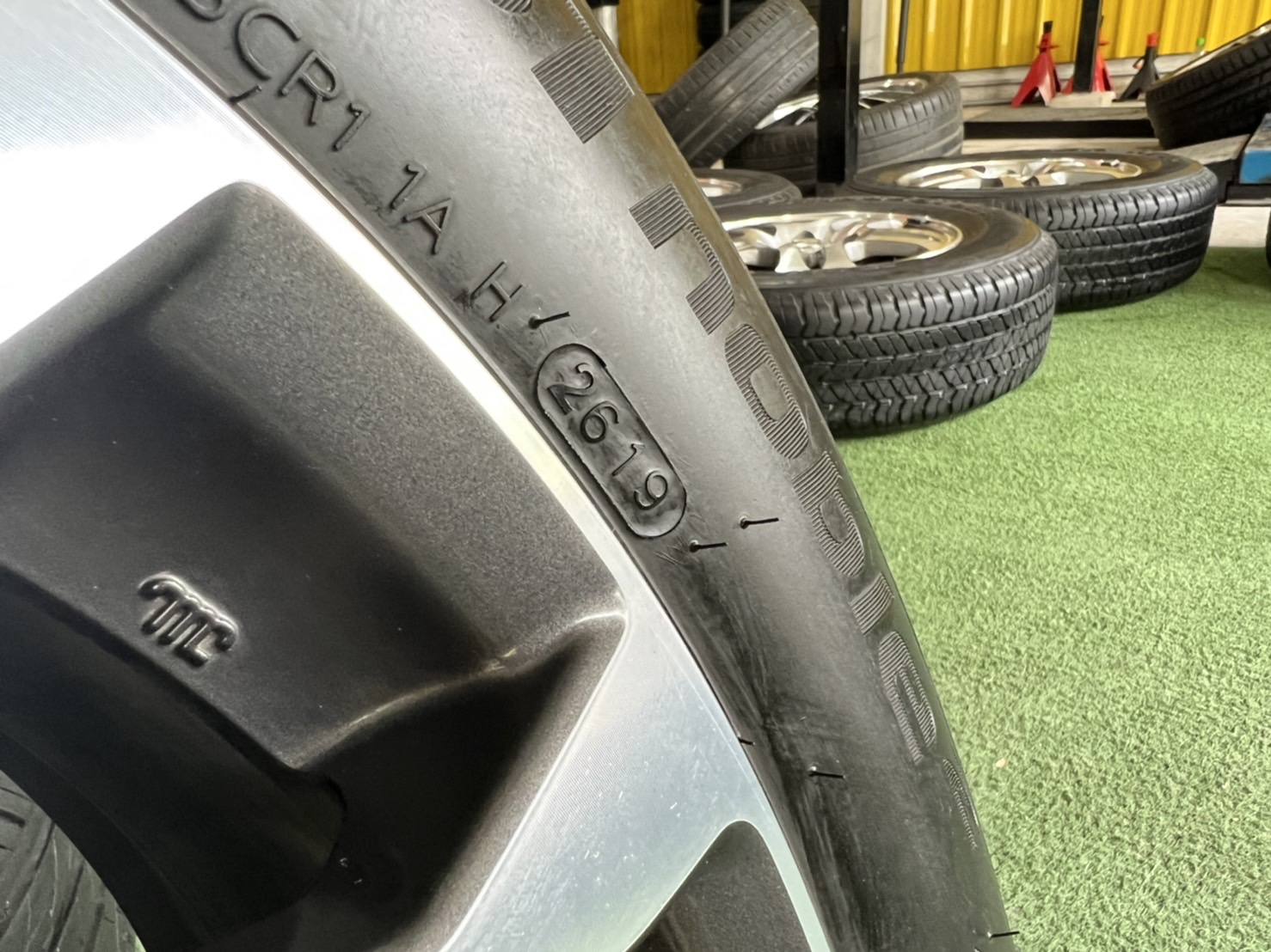 ล้อเดิม Honda Civic ขอบ16 พร้อมยาง Hankook S1 215/55/R16