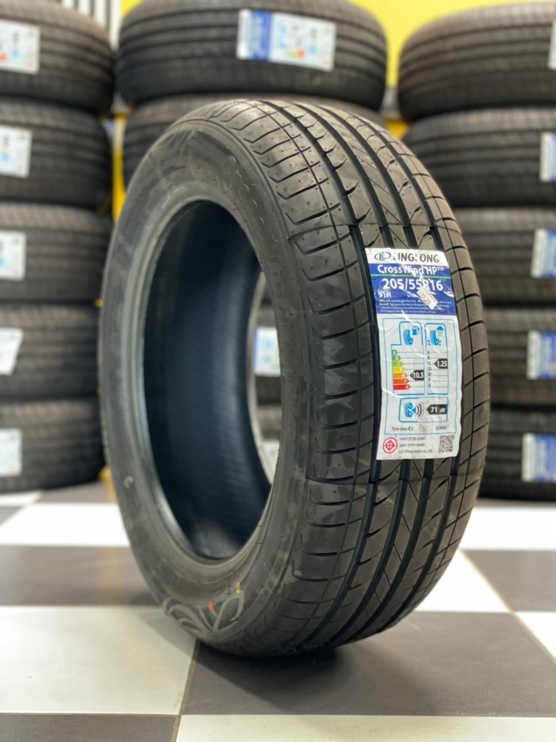 ยางใหม่LINGLONG CROSSWIND HP 205/55R16 ยางใหม่ปี2022
