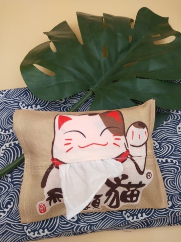 ที่ใส่ทิชชู่รูปแมว