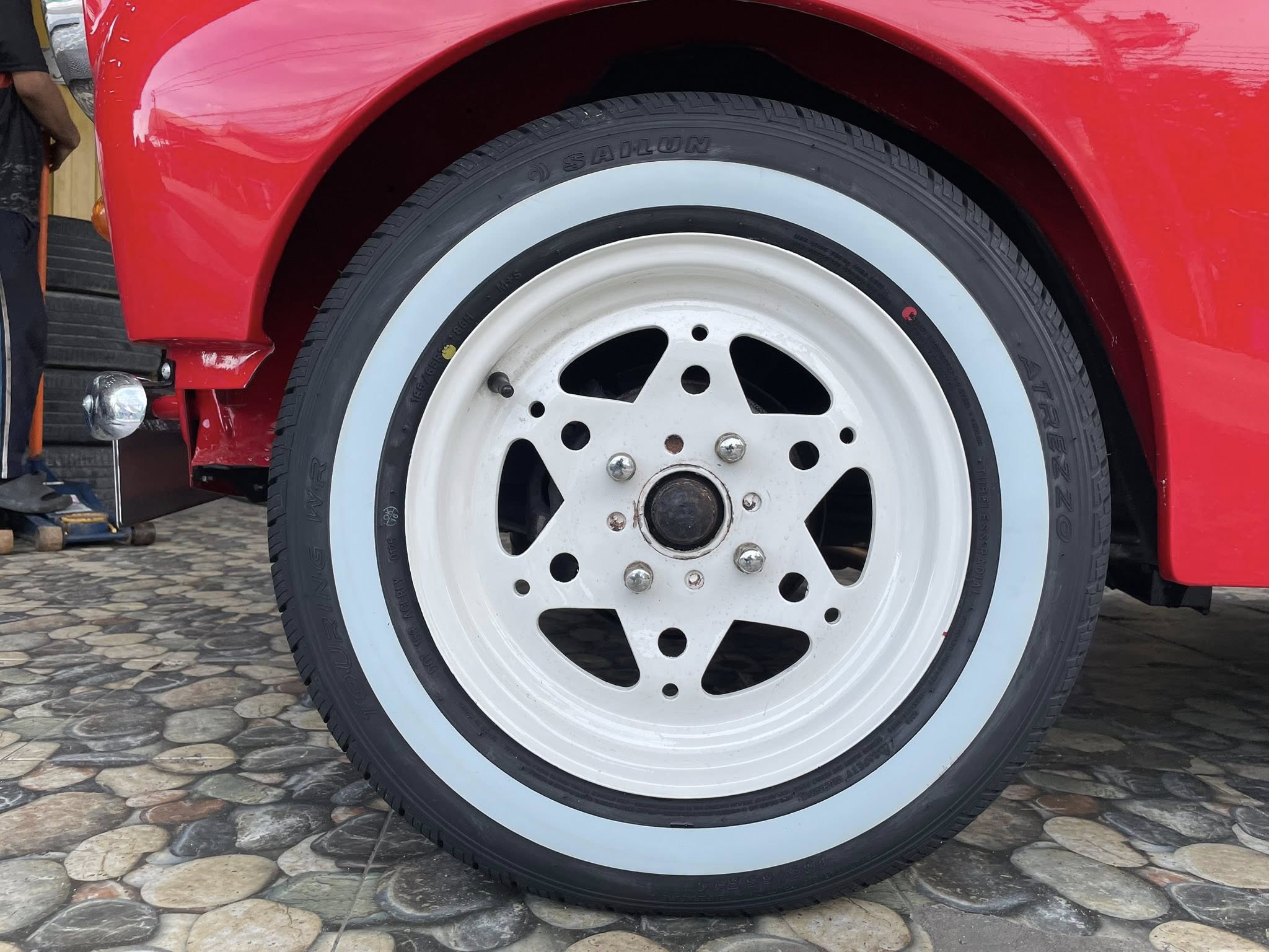 MORRIS_MINOR🚘💫 🛞🐘#SAILUN_ขอบขาว_185/65R14 🛞