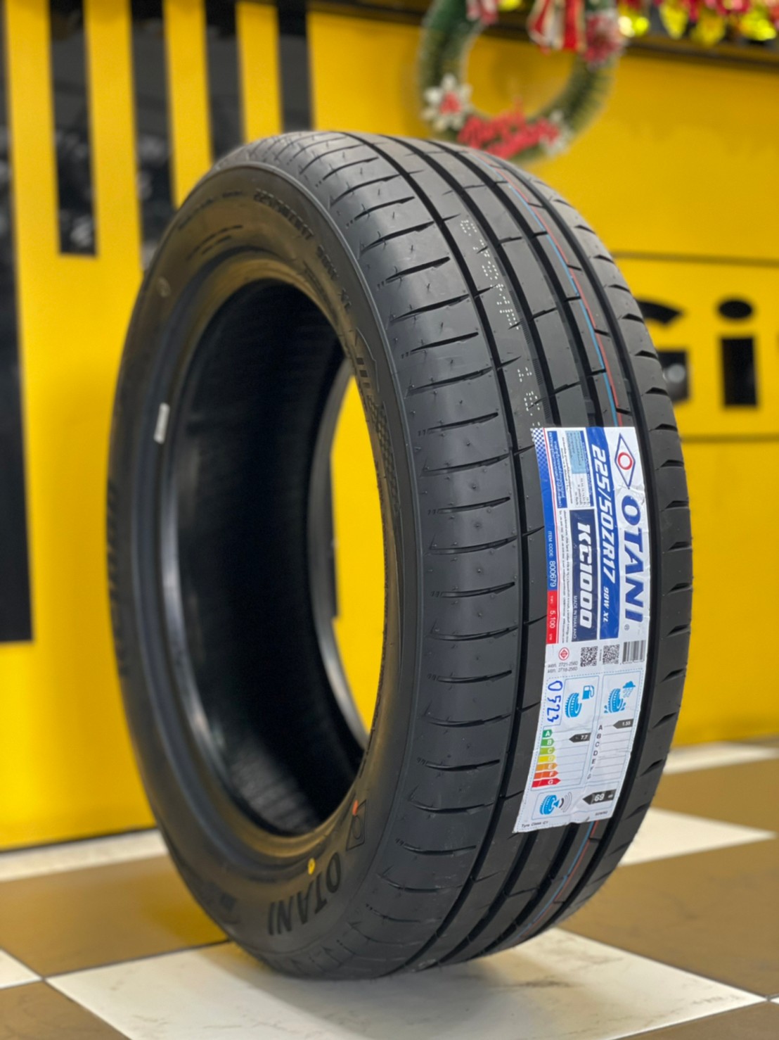 OTANI KC1000 225/50R17 ยางใหม่ปี2023 ราคาโปรโมชั่นพิเศษโทรสอบถามได้ค่ะ