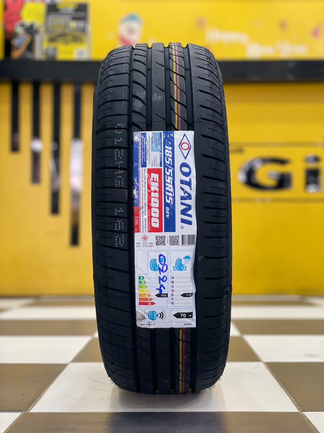 #OTANI #EK1000 185/55R15 ยางใหม่ปี2024 ราคาพิเศษ พร้อมติดตั้ง