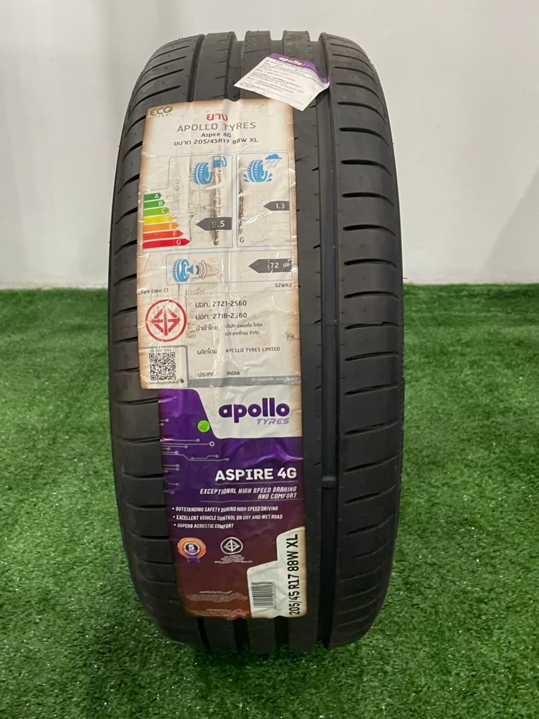 APOLLO ASPIRE 4G 205/45R17 ยางปี2022