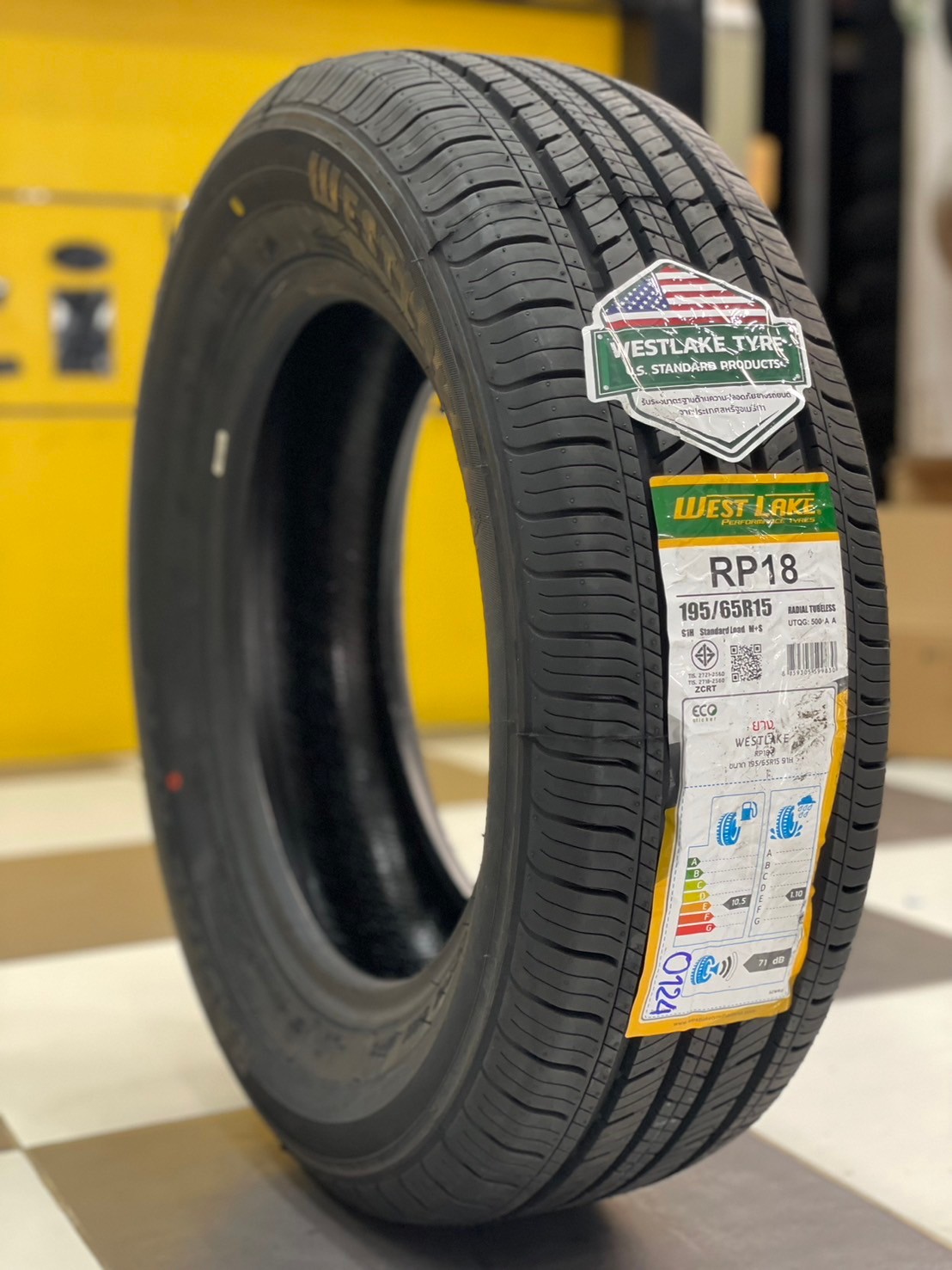 ยางใหม่เวคเลค #Westlake RP18 195/65R15 ยางใหม่ปี2024