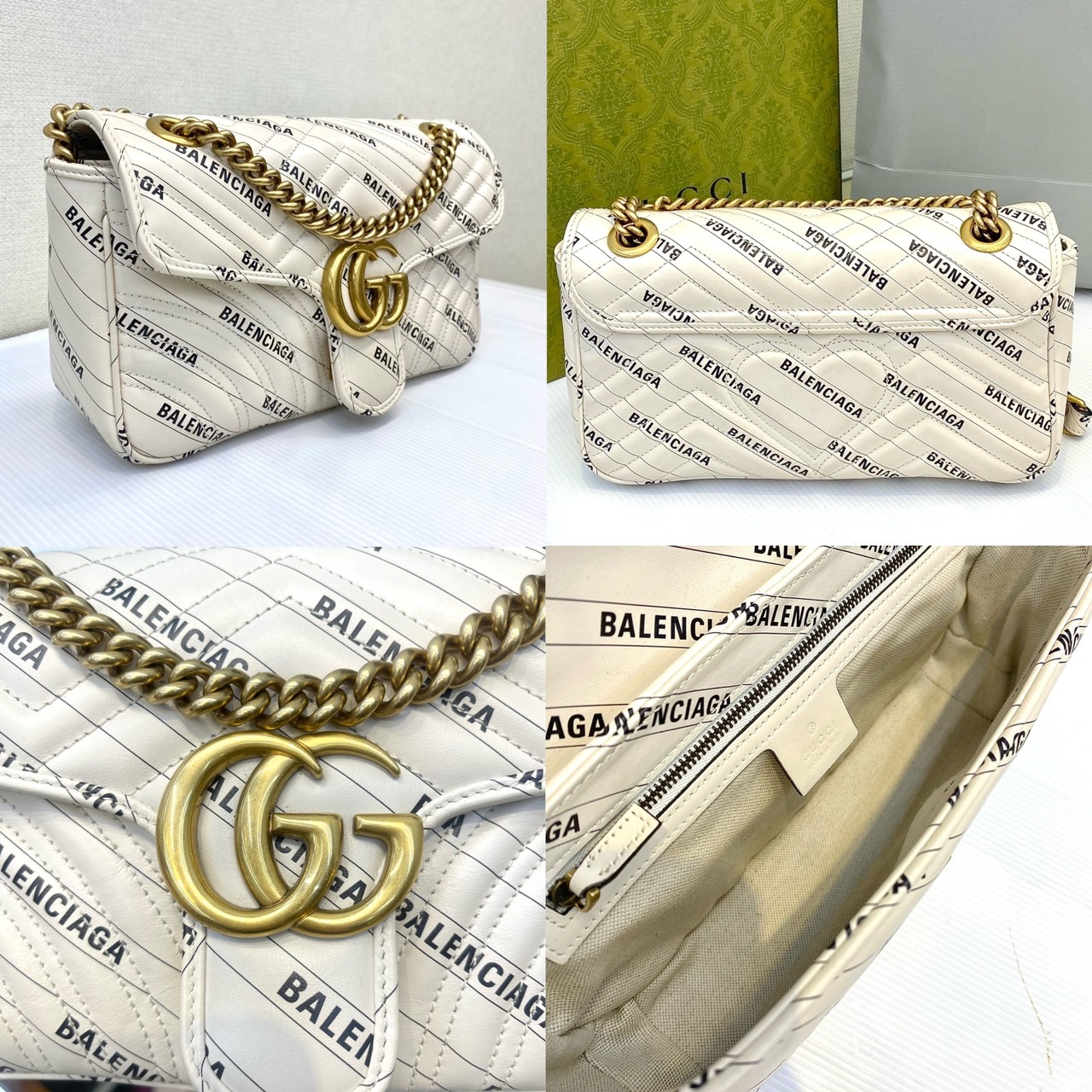 Gucci x Balenciaga Marmont26 มือสอง