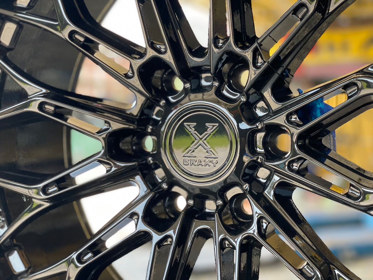 ล้อแม็กใหม่ขอบ20 งาน #HOF_RACING_WHEEL 20x9.5 6x139.7 ET0 สีดำเงา