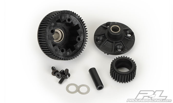PRO-6092-05 [PRE-ORDER 30-45วัน] Pro-Line Transmission Diff Housing and Idler Gear Replacement Kit for Pro-Line PRO-2 SC and Performance Transmission 6092-00