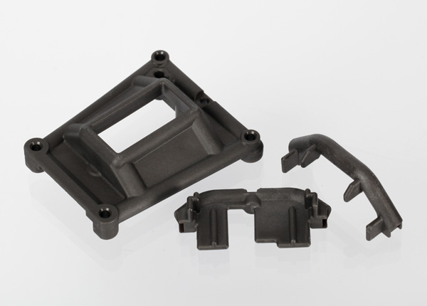 6921 Chassis braces (front and rear)/ servo mount