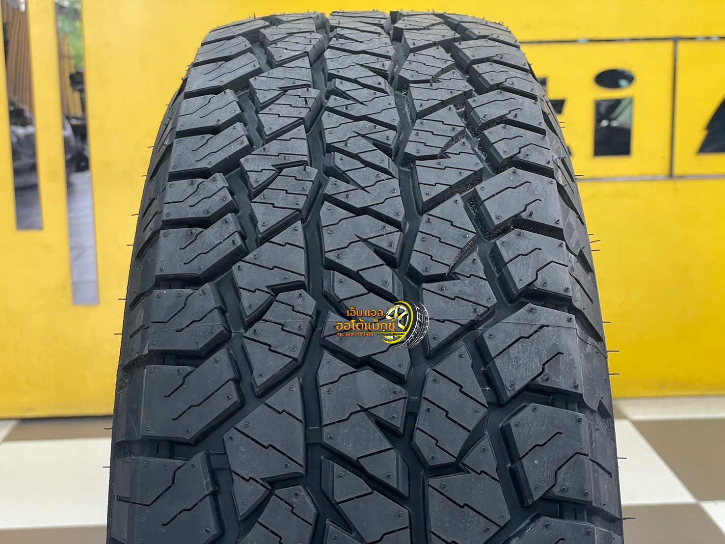 ยางใหม่ HANKOOK Dynapro AT2 Xtreme (RF12) 245/70R16 ยางใหม่ปี2024 ยางตัวหนังสือสีขาว