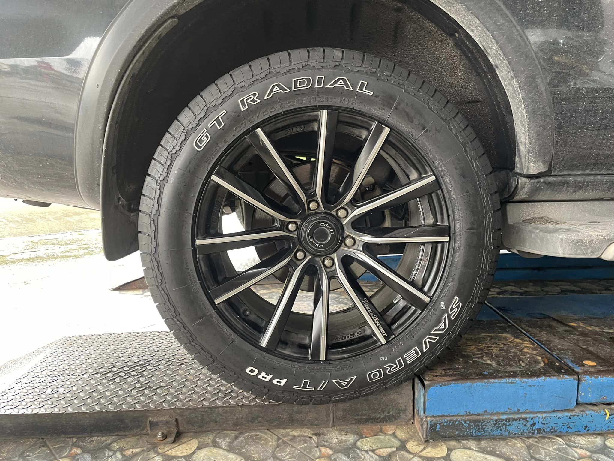 🚘 #FORD_EVERESTเปลี่ยนยาง 🛞 #GT RADIALSAVERO A/T PRO 275/55R20
