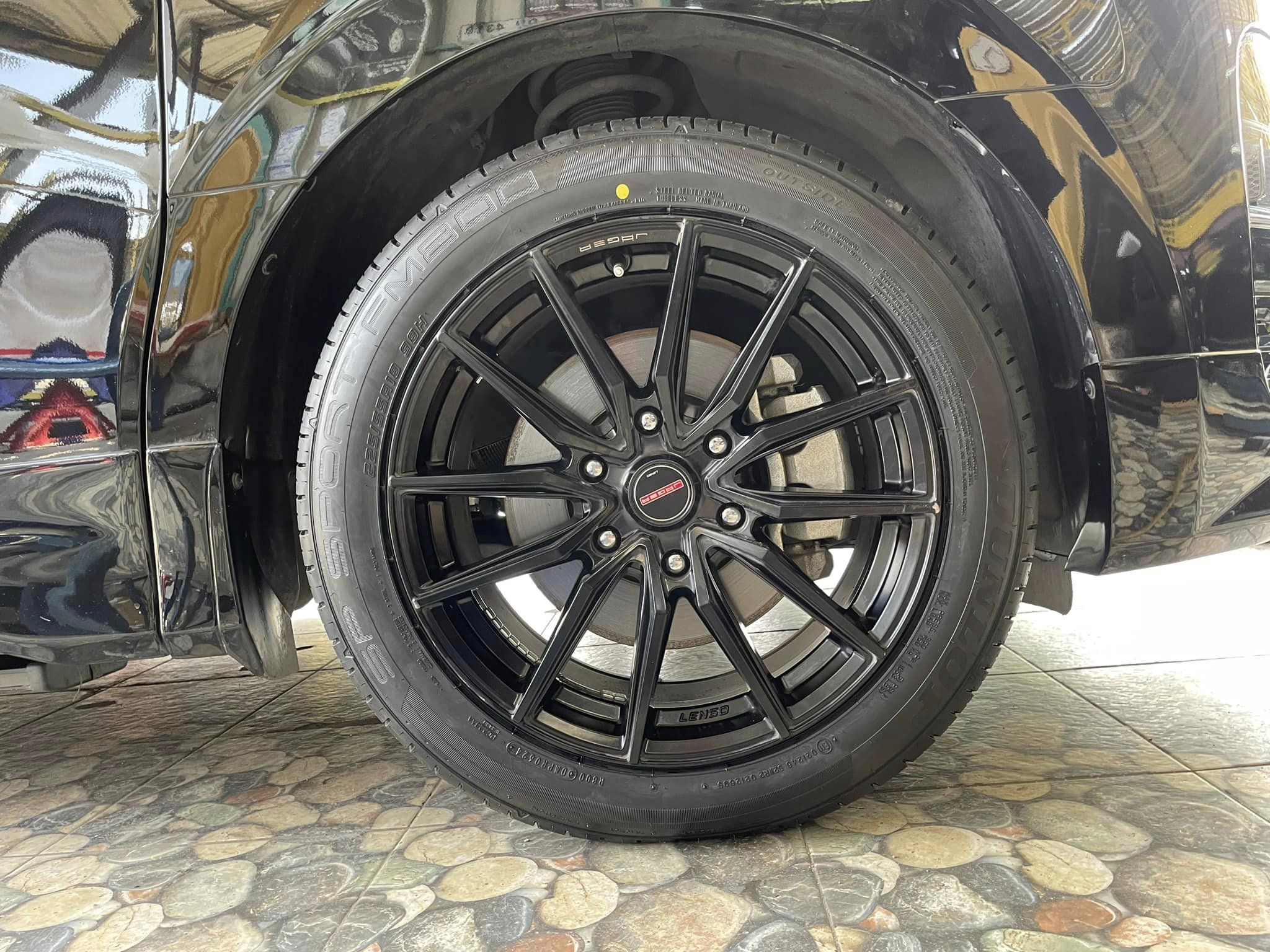 #HYUNDAI_STARIA ยางใหม่ DUNLOP SP SPORT FM800 225/55R18 ยางใหม่ปี2024