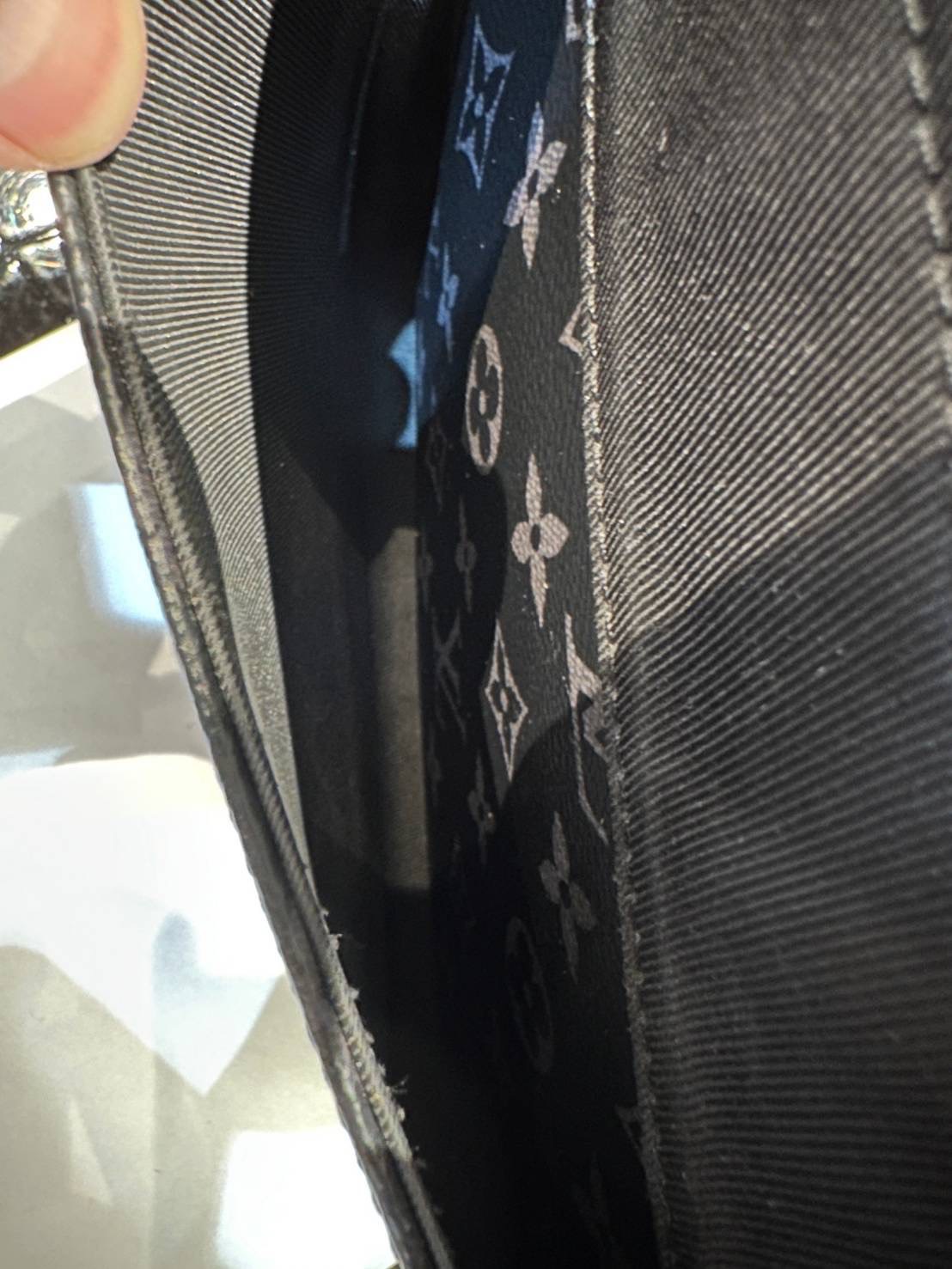 LV Steamer Monogram Elipse Messenger Bag Microchip มือสอง ของแท้