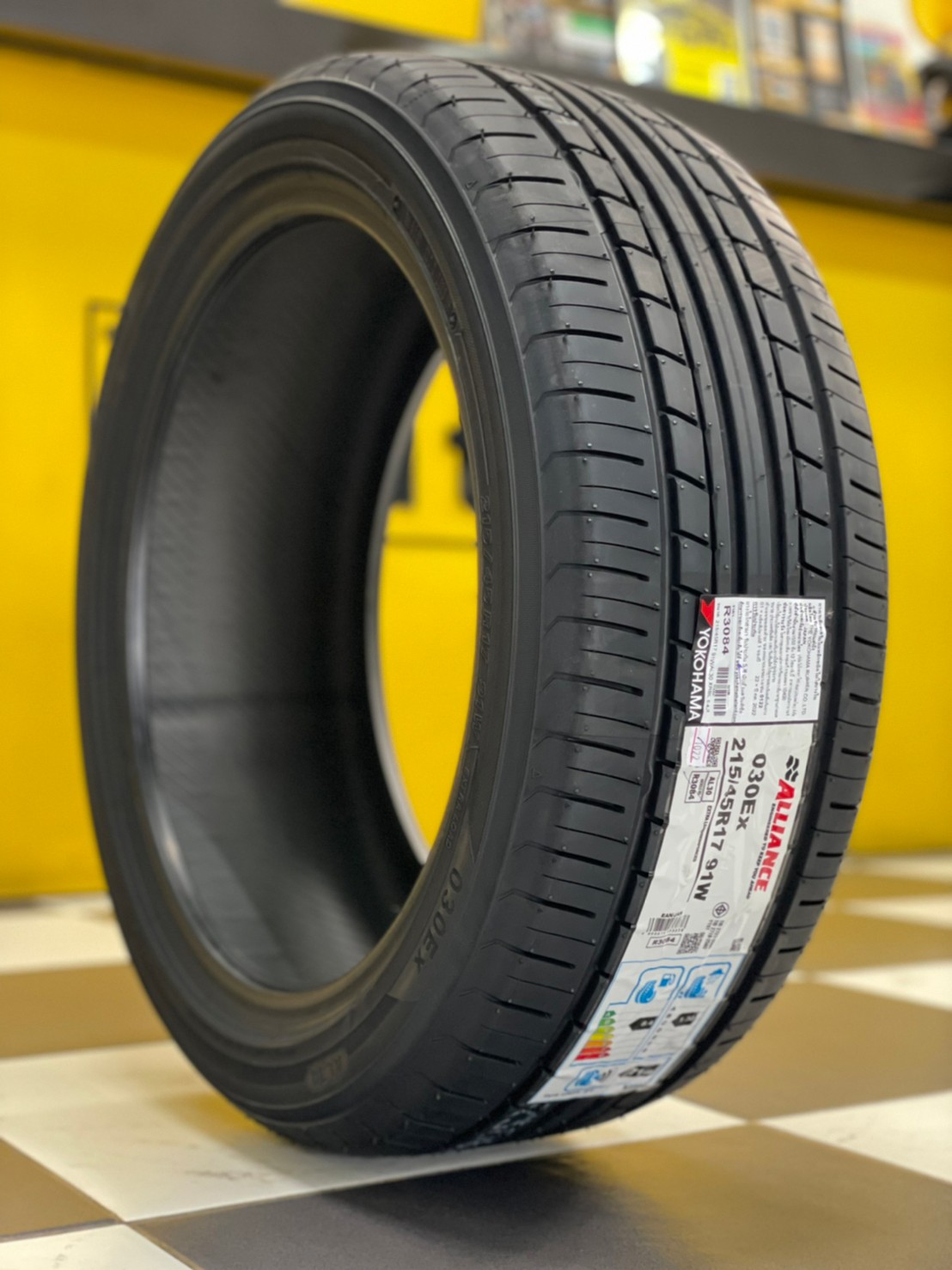 ยางใหม่ 215/45R17 ALLIANCE by YOKOHAMA ยางใหม่ปี2022