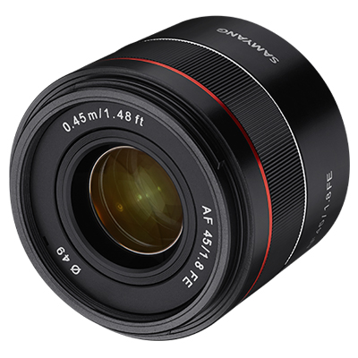 Samyang AF 45mm f/1.8 FE