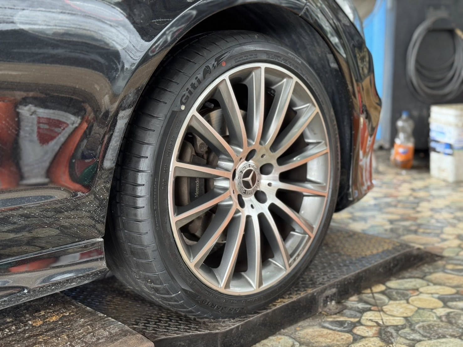 BENZ_CLS250d🚘เปลี่ยนยาง 🛞🐘#GITI_SportS2_255/35R19 ❤️ 🛞 #GITI_SportS2_275/35R19