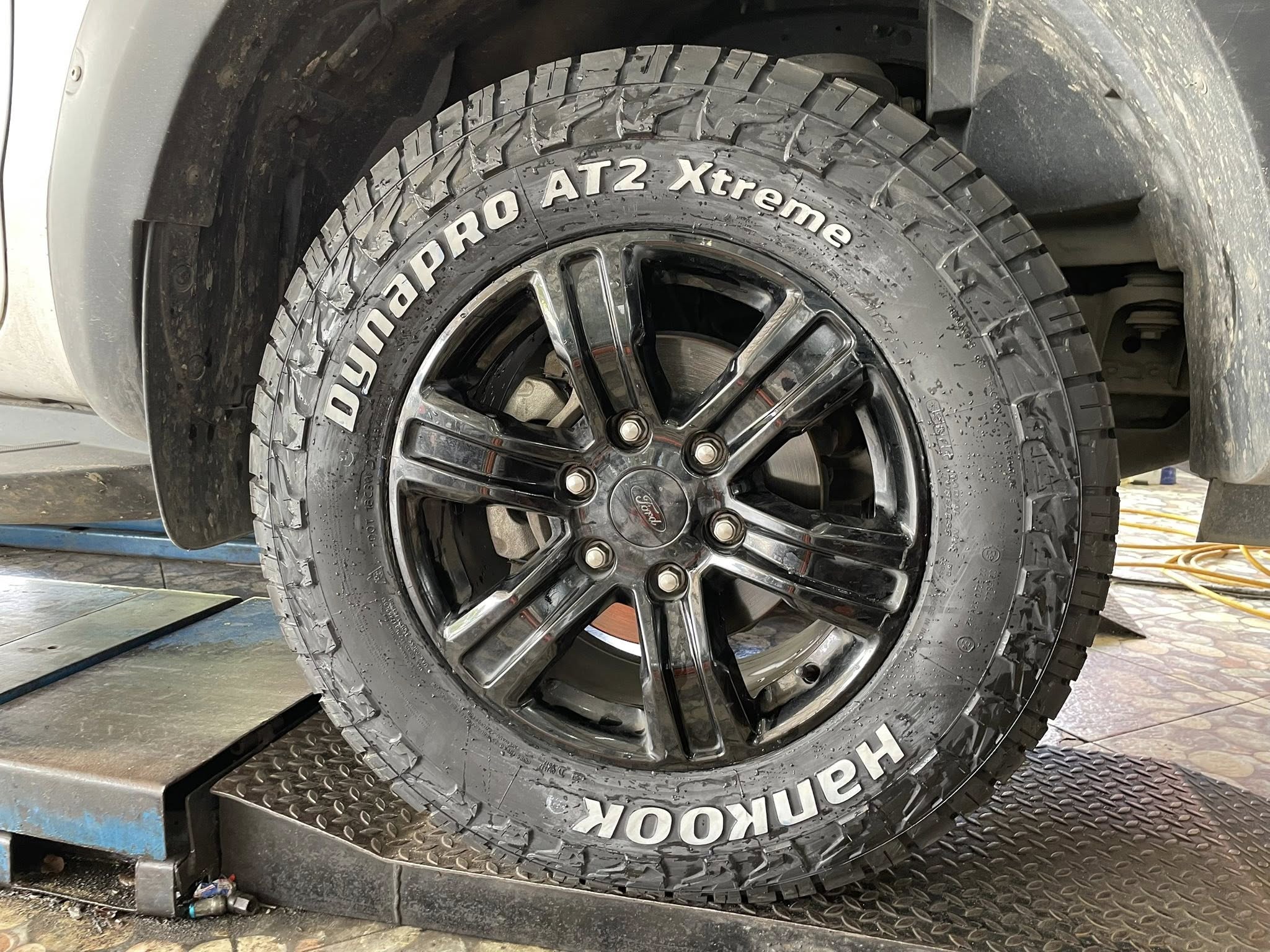 FORD_RANGER🚘ติดตั้งเปลี่ยนยาง 🛞🐘#HANKOOK_AT2Xtreme_265/65R17