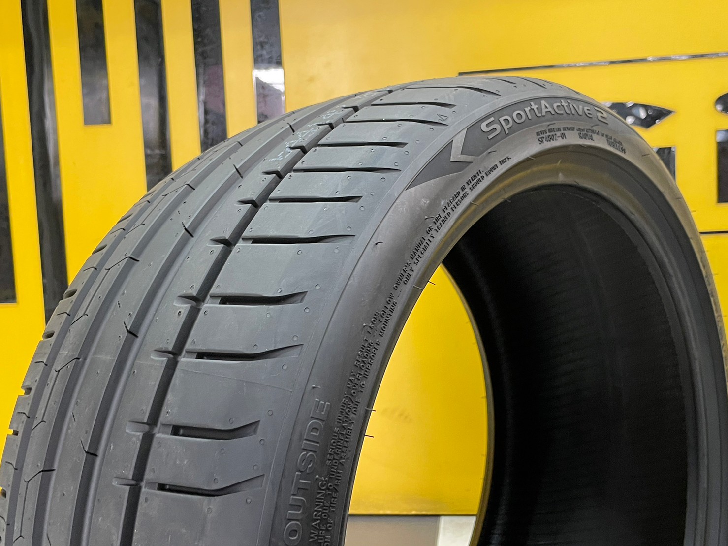 ยางใหม่GT Sport Active2 ขนาดยาง 255/35R18 ยางใหม่ปี2023