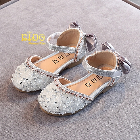รองเท้าออกงานเด็ก(หน้าร้านอยู่รัชดา ลองได้)H138 สีชมพู