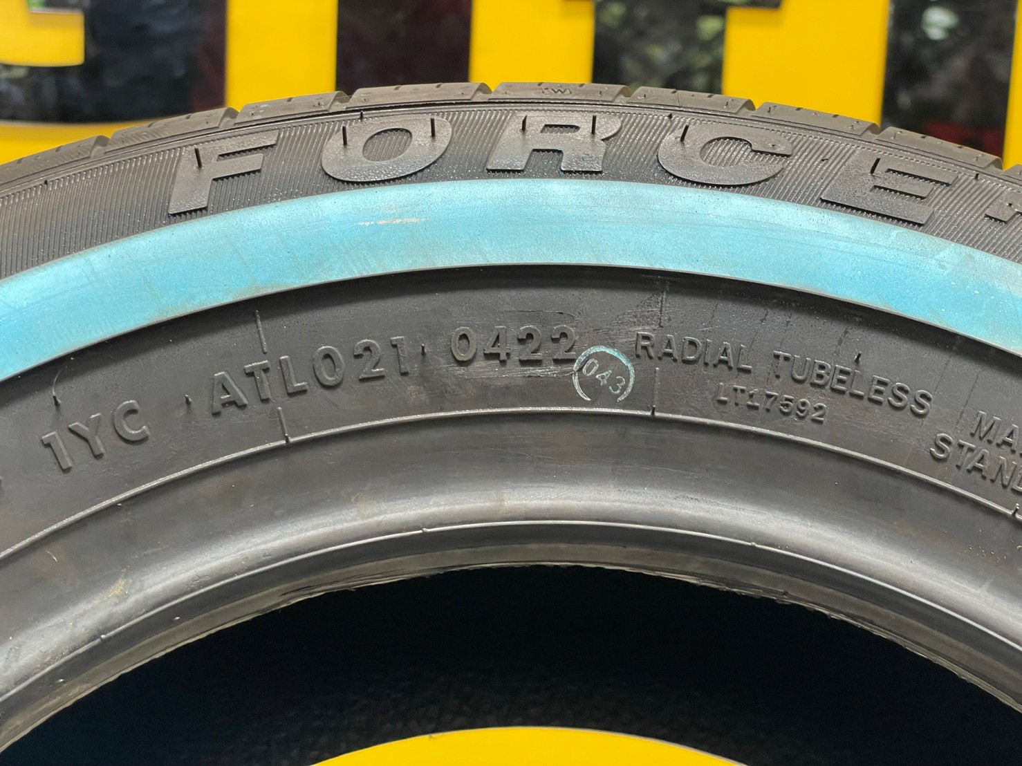 ยางเข้าใหม่!!! ยางขอบขาวแท้ ขอบ13 Atlas Tires 175/70R13 ยางใหม่ปี2022