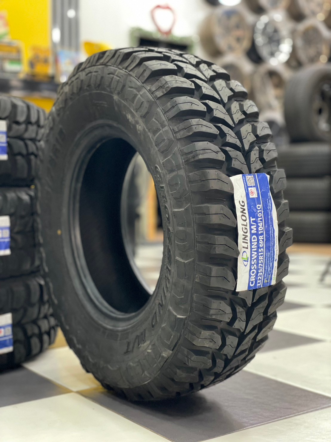 235/75R15 LINGLONG CROSSWIND MT ยางสายลุย สายพันธุ์แกร่งคุณภาพสุดคุ้ม ราคาพิเศษ (4เส้น)