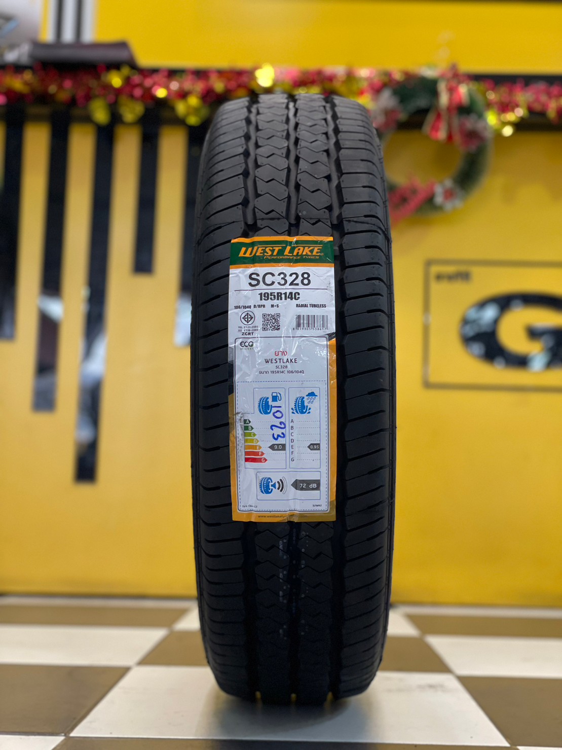 WESTLAKE SC328 195R14 ยางกระบะบรรทุกคุณภาพสุดคุ้ม ยางไทย ยางใหม่ปี2023