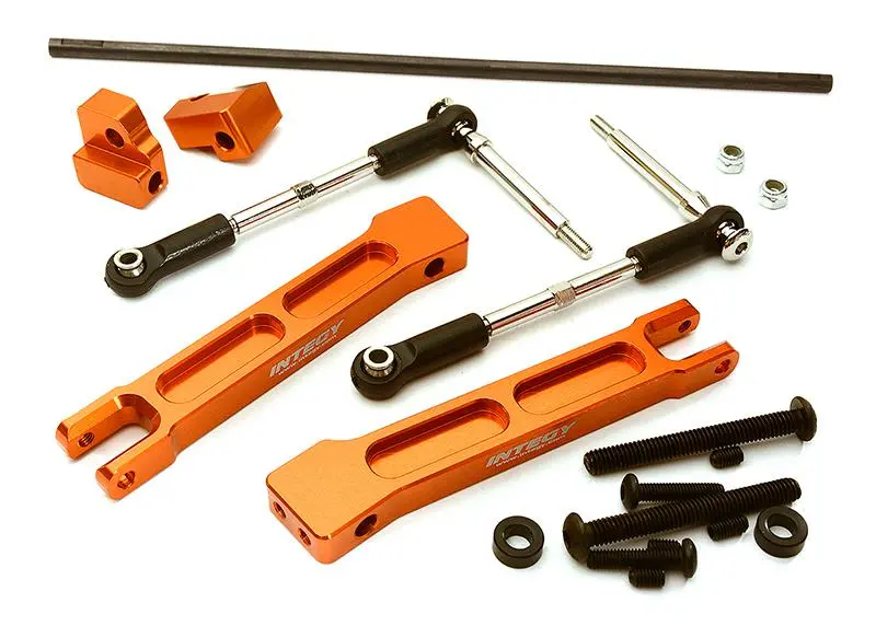 INT-C28433ORANGE Rear Sway Bar Anti-Roll Bar Set for Traxxas X-Maxx 4X4