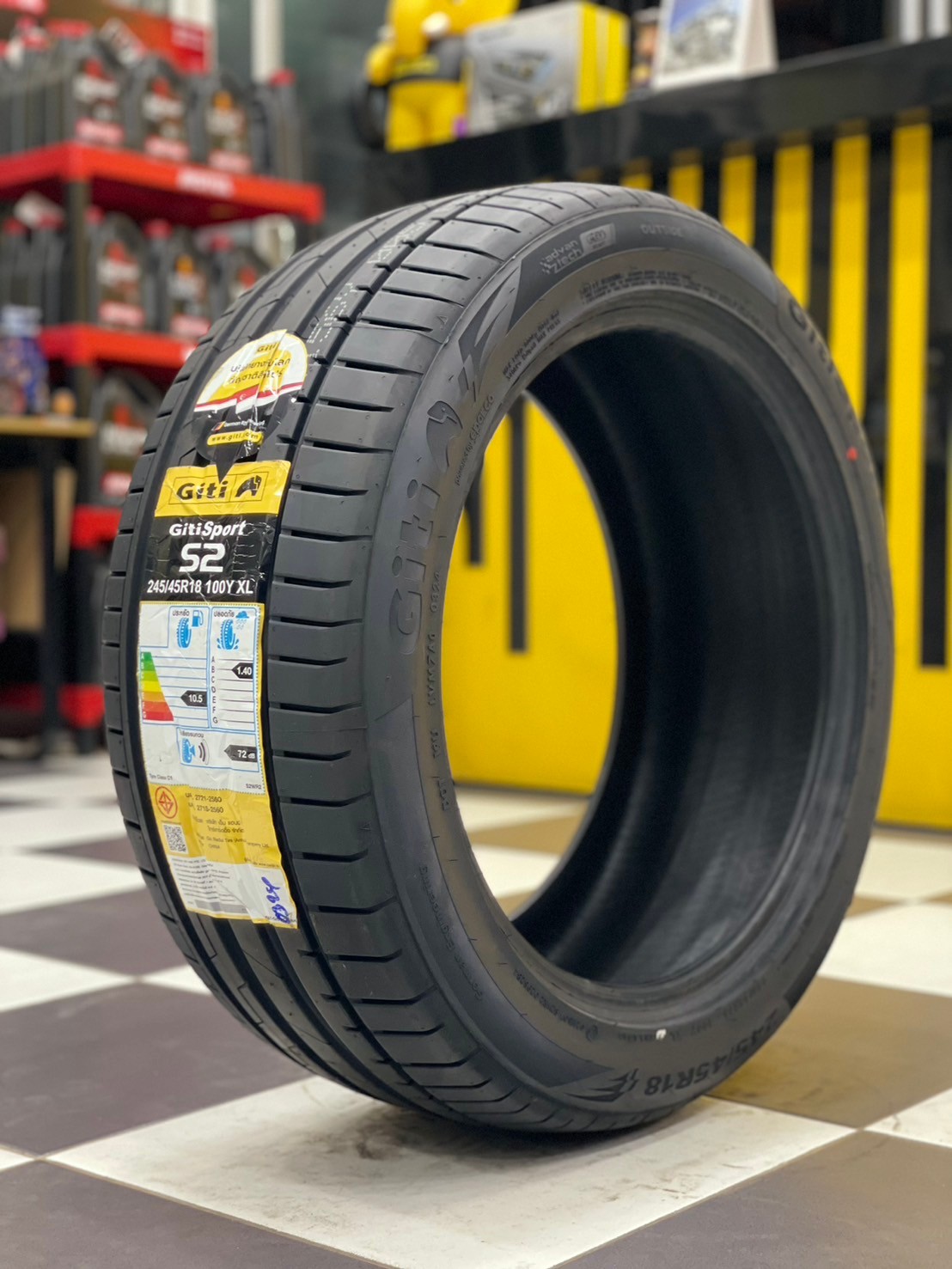 GITI SPORT S2 245/45R18 ยางใหม่ปี2024