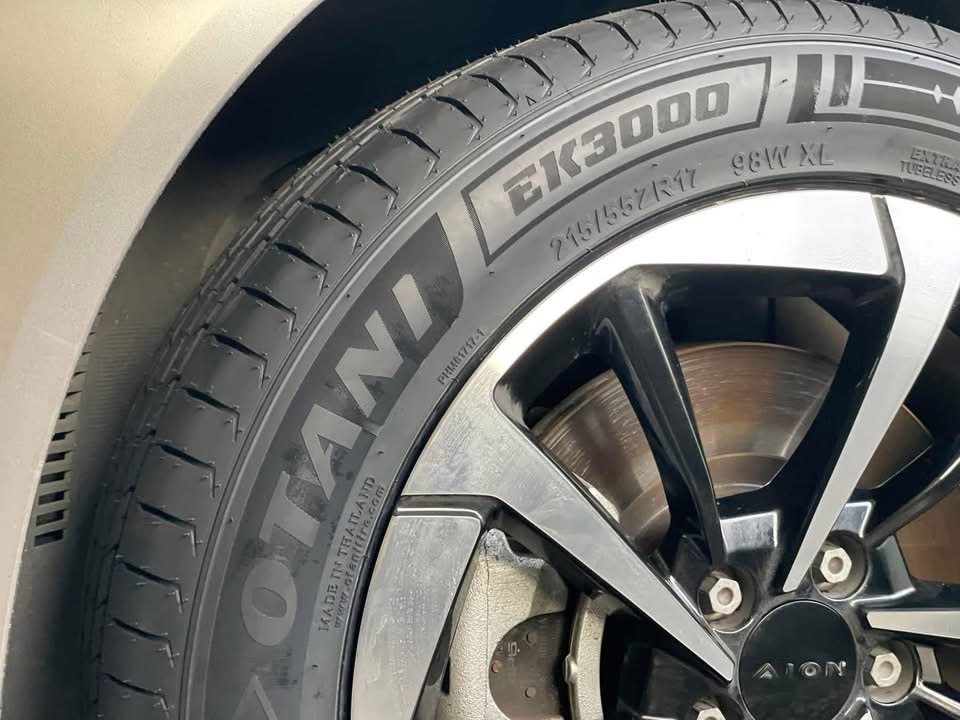 🙏 #ขอบพระคุณลูกค้ามากๆค่ะไว้วางใจใช้บริการเอ็มแอลออโต้แม็กซ์ 🚘 #AION_Y🛞 #OTANI #EK3000 215/55R17